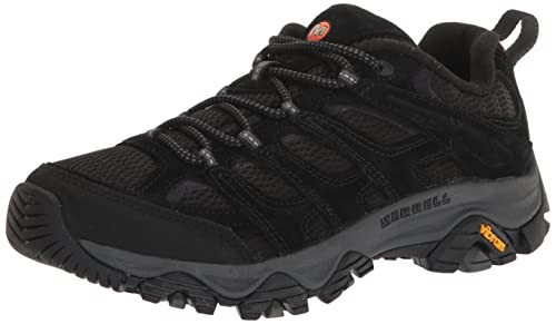 J035875 MERRELL MEN'S MOAB 3 HIKING SHOE - SIZE 8.5 - BLACK NIGHT