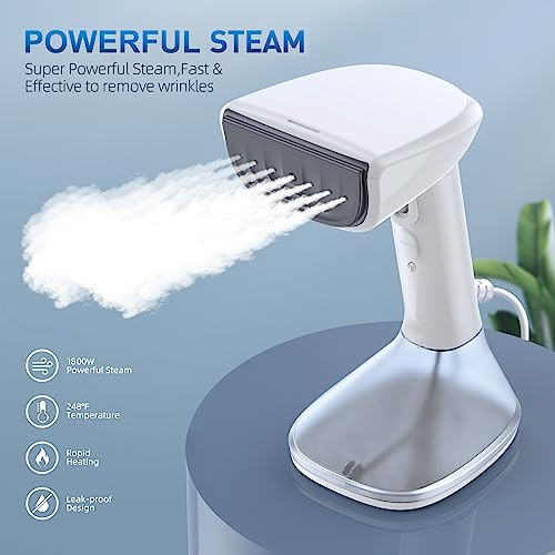 LG LCGT-1202-WA-B STEAMER FOR CLOTHES 1800W POWERFUL, 2 MODES for 120V - WHITE