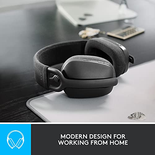 LOGITECH ZONE VIBE 100 LIGHTWEIGHT WIRELESS OVER EAR HEADPHONES - GRAPHITE