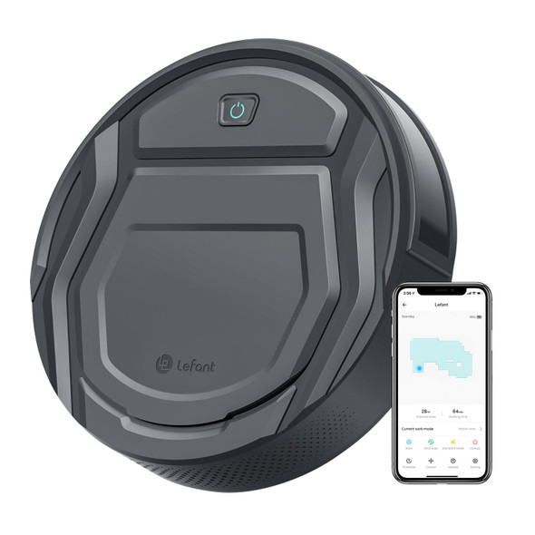 Lefant Robot Vacuums, 2200Pa Suction, 120 Min Runtime, WiFi/App/Alexa Control