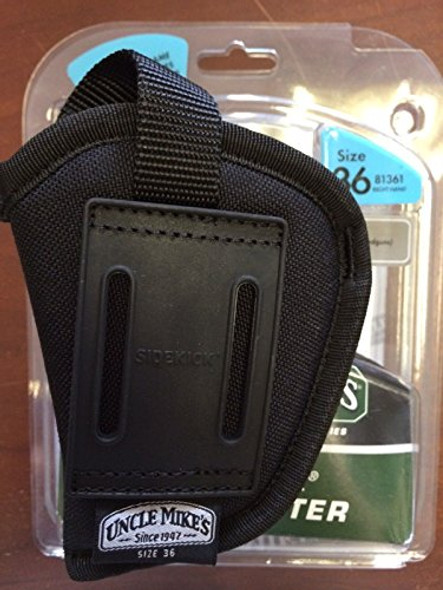 UNCLE MIKE's Michaels Size 36 Black Holster - 8136-1SIDEKI - BLACK
