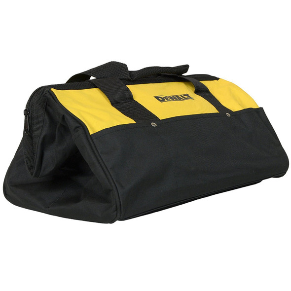 DEWALT 15" MEDIUM HEAVY DUTY CONTRACTOR TOOL BAG 629053-00 - BLACK/YELLOW