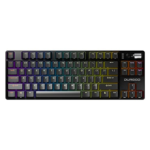 DURGOD TGK-300 Mechanical Gaming Keyboard for Windows Mac PC Laptop Tablet