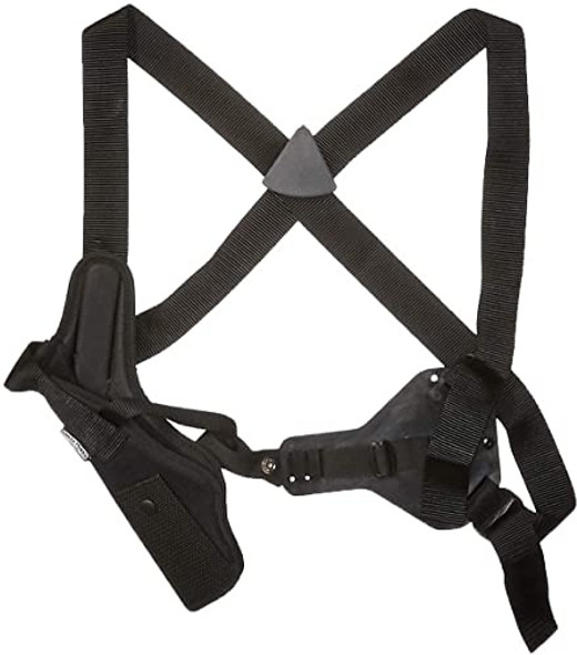 Uncle Mike's Black Kodra Nylon Sidekick Vertical Shoulder Holster UM-83001