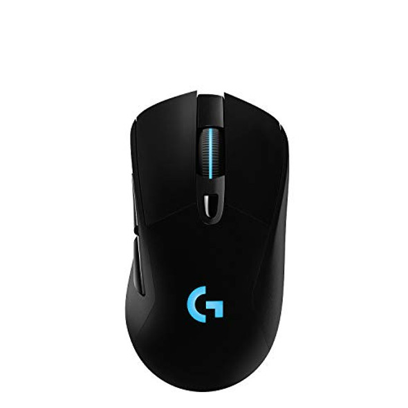 Logitech G703 Lightspeed Wireless Gaming Mouse Hero 25K Sensor 910-005638 Black
