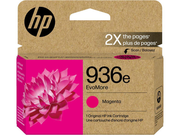 HP 936e Magenta EvoMore Ink Cartridge | Works OfficeJet 9120 Series, OfficeJet HP 936e Magenta EvoMore Ink Cartridge | Works OfficeJet 9120 Series, OfficeJet