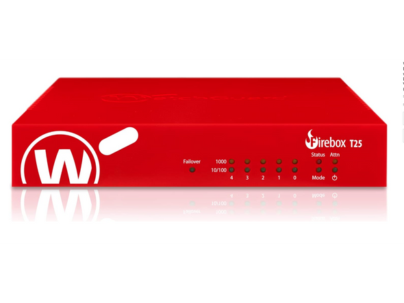 WatchGuardFirebox T25 - Security appliance - with 3 years Basic Security Suite - WatchGuardFirebox T25 - Security appliance - with 3 years Basic Security Suite -
