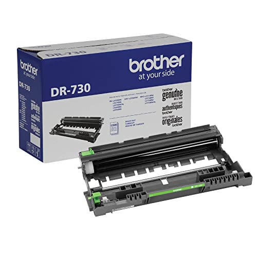 BROTHER GENUINE DR730 DRUM UNIT UP TO 12,000 PAGE YIELD NOT A TONER BLACK