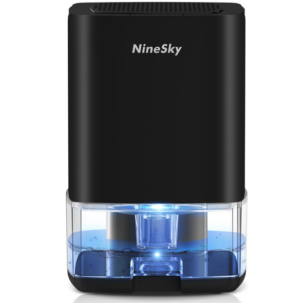 NineSky Dehumidifier Water Tank 35oz,300 sq.ft 5L Rotary C1 Black