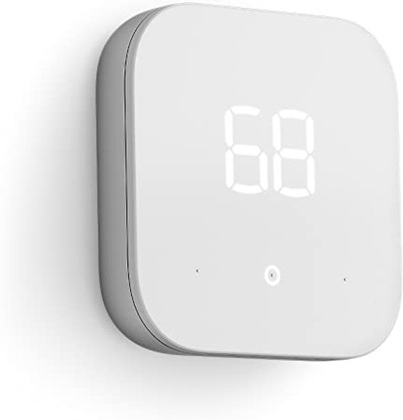 Amazon Smart Thermostat ENERGY STAR Alexa C-wire required S6ED3R - White