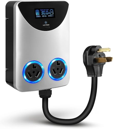 Lectron NEMA Socket Splitter Power Your EV Charger and High-Powered Appliance
