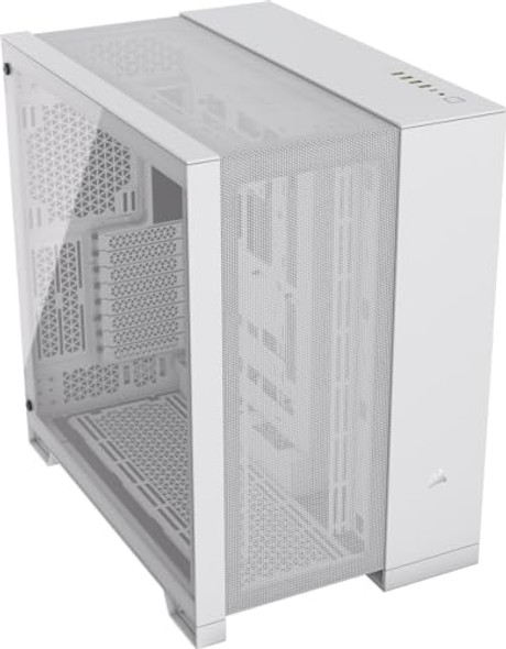 CORSAIR 6500D AIRFLOW Mid-Tower ATX Dual Chamber PC Case CC-9011260-WW – White