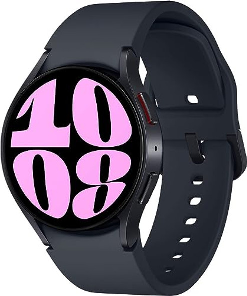 Samsung Galaxy Watch6 40mm with Standard strap MO, Two Fast Chargers - GRAPHITE