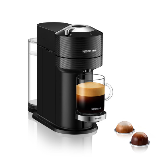 NESPRESSO VERTUO NEXT PREMIUM CLASSIC BLACK BY BREVILLE MACHINE ONLY - BLACK