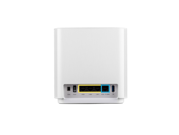 ASUS ZenWiFi Whole-Home Tri-band Mesh WiFi 6E System AXE7800, Coverage up to