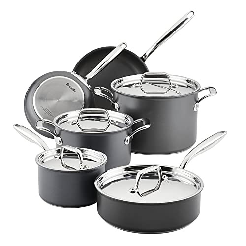 Breville Thermal Pro Hard Anodized Nonstick Cookware Pots and Pans