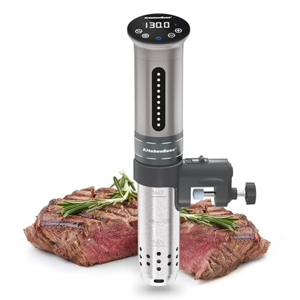 KITCHENBOSS SOUS VIDE COOKER MACHINE | 1100 WATT G310/SILVER - SILVER