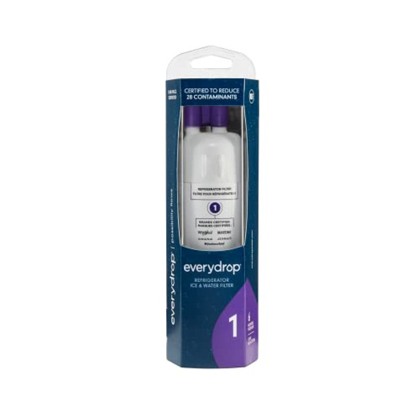 EVERYDROP BY WHIRLPOOL REFRIGERATOR FILTER 1, EDR1RXD1, SINGLE-PACK - PURPLE