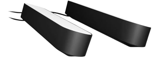 PHILIPS HUE SMART PLAY LIGHT BAR BASE KIT, BLACK - 2 PACK, 7820230U7 - BLACK New