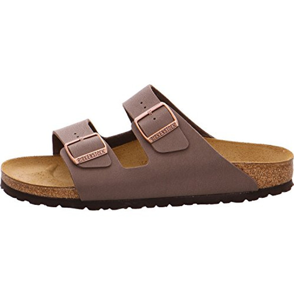 BIRKENSTOCK ARIZONA BIRKIBUC SANDALS MEN 10 NARROW EU 43 MOCHA