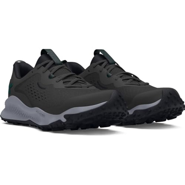 Under Armour Men's Charged Maven Trail Running Shoe Castlerock/Black/Hydro Teal
