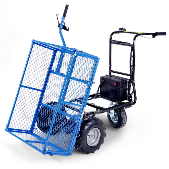 LANDWORKS UTILITY CART HAND TRUCK POWER WAGON SUPER DUTY ELECTRIC 500W BATTERY LANDWORKS UTILITY CART HAND TRUCK POWER WAGON SUPER DUTY ELECTRIC 500W BATTERY