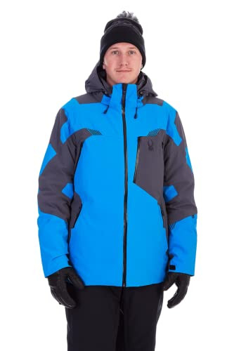 SPYDER MEN'S STANDARD LEADER JACKET COLLEGIATE SIZE MEDIUM New