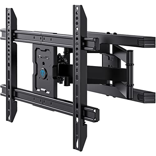 PERLESMITH FULL MOTION TV WALL MOUNT 37-80" TV, 132LBS, PSLFK5 - BLACK