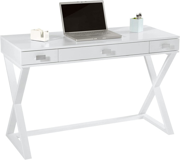 Realspace Keri 48"W Writing Desk 4319289 - White