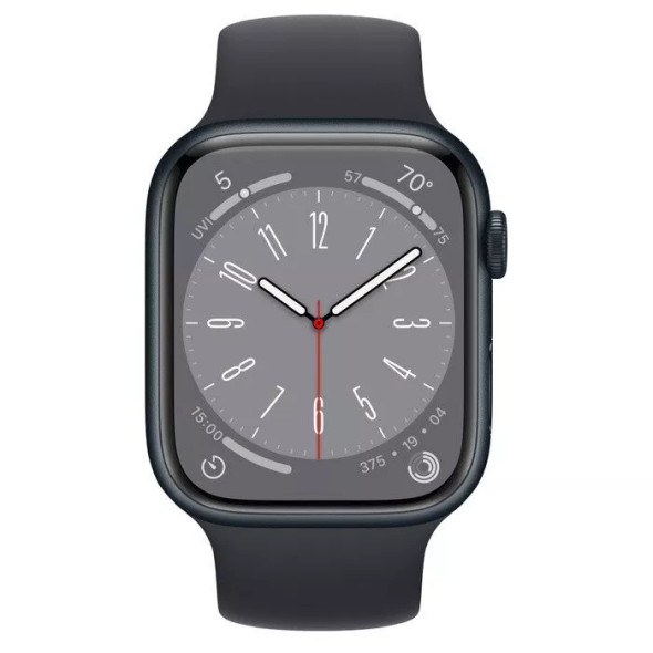 APPLE WATCH SOLO LOOP 45MM - SIZE 8 - MIDNIGHT - MPFU3AM/A