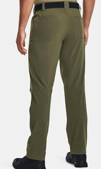 1379200 UNDER ARMOUR DEFENDER PANTS MEN 38/32 MARINE GREEN New