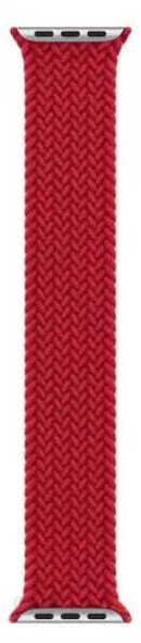 APPLE WATCH BRAIDED SOLO LOOP 45MM - SIZE 9 - (PRODUCT) RED