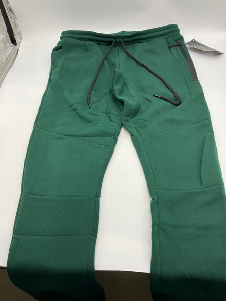 LOGAN AND MARTIN SPORT NYC JOGGER SWEATPANTS - SIZE XL - GREEN HEATHER - 211311