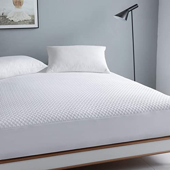 Reaks King Size Bed Waterproof Mattress Protector Cooling Mattress Cover 18''