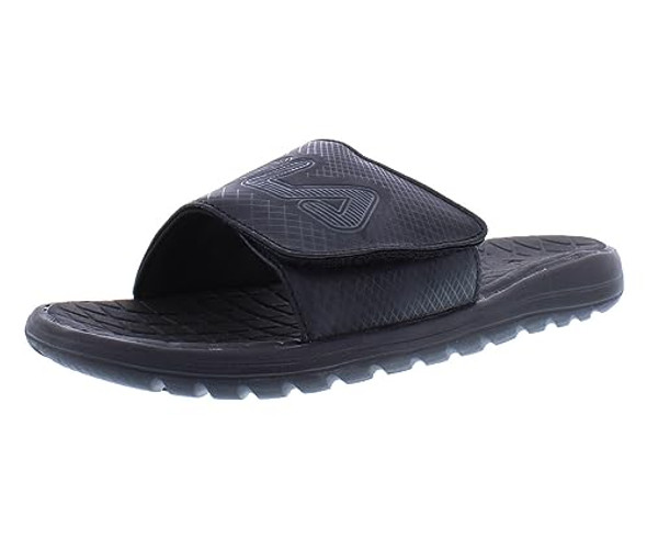 1SC036XX-405 FILA MEN'S LOGO SLIDES NAVY SIZE: MEN 9