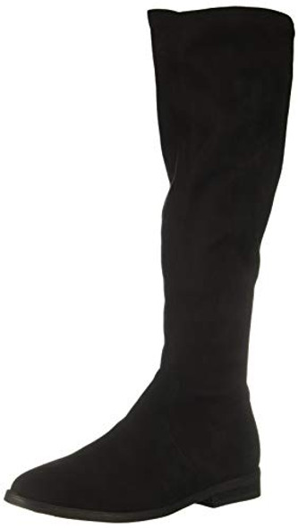 GSF8008E4 GENTLE SOULS BY KENNETH COLE WOMEN'S EMMA STRETCH BOOT BLACK SIZE 6.5