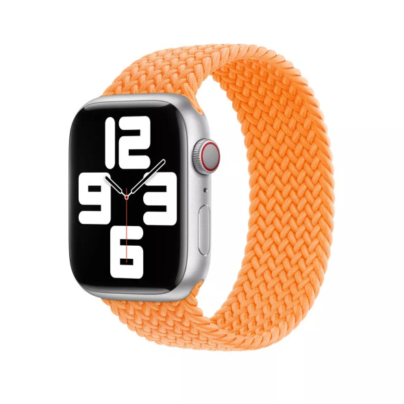 APPLE WATCH BRAIDED SOLO LOOP 41MM - SIZE 1 - BRIGHT ORANGE APPLE WATCH BRAIDED SOLO LOOP 41MM - SIZE 1 - BRIGHT ORANGE