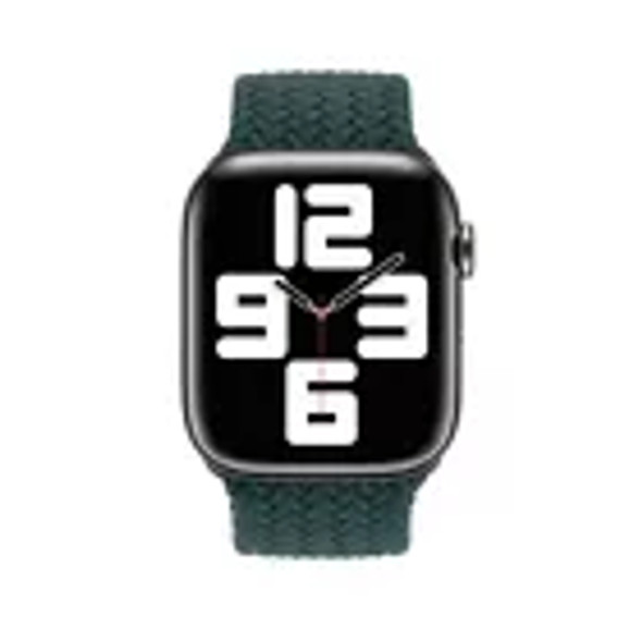 APPLE WATCH BRAIDED SOLO LOOP 45MM - SIZE 2 - RAINFOREST