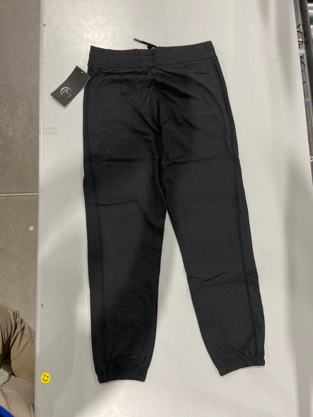 90 DEGREE BY REFLEX WOMEN'S JOGGERS HEATHER BLACK SIZE SMALL New