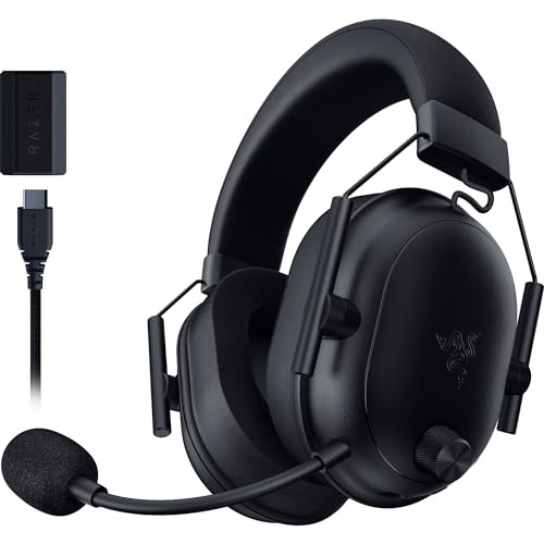 RAZER BLACKSHARK V2 HYPERSPEED WIRELESS GAMING HEADSET: 280G LIGHTWEIGHT BLACK