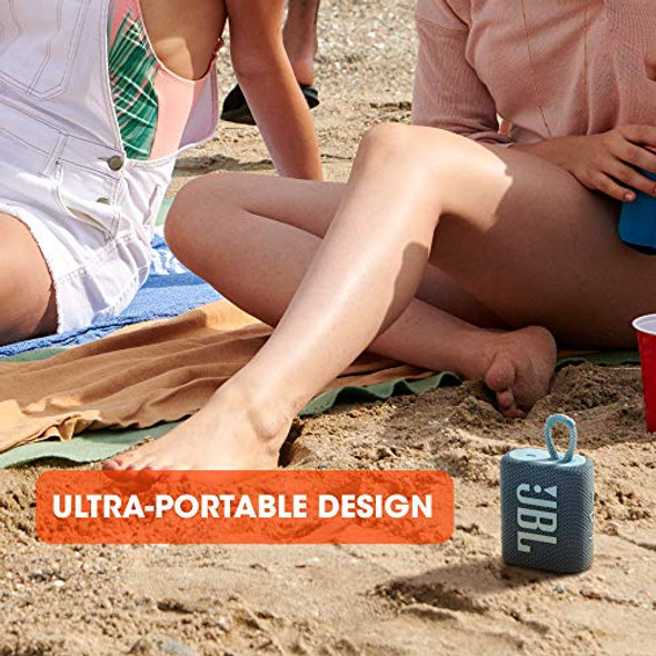 JBL GO 3 - PORTABLE MINI BLUETOOTH SPEAKER - JBLGO3BLKAM - BLACK