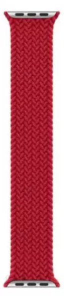 APPLE WATCH BRAIDED SOLO LOOP 41MM - SIZE 4 - (PRODUCT) RED New