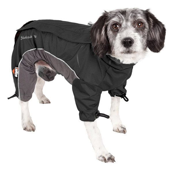 HELIOS BLIZZARD FULL-BODIED ADJUSTABLE 3M REFLECTIVE JACKET- EXTRA LARGE - BLACK New