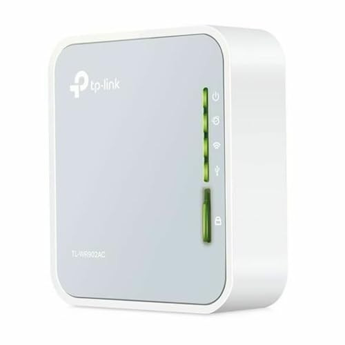 TP-LINK AC750 Wireless Portable Nano Travel RouterTL-WR902AC - White/Gray