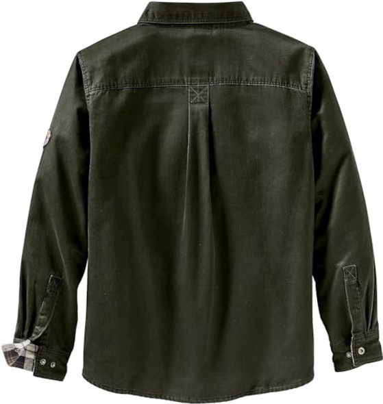 Legendary Whitetails Journeyman Shirt Jacket Flannel Jacket Men M Dark Army New
