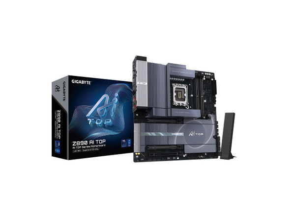 GIGABYTE Z890 AI TOP Intel Core Ultra (Series 2) LGA 1851 Motherboard, E-ATX,