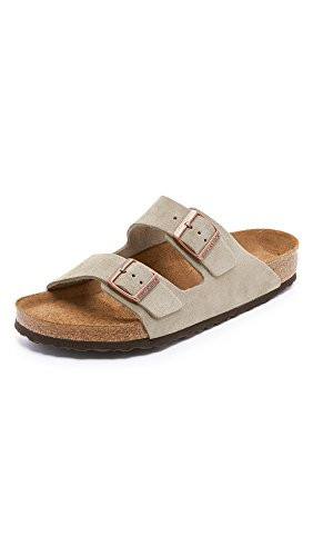 BIRKENSTOCK ARIZONA UNISEX SANDALS - SIZE MEN 9 WOMEN 11 (EU M42) - TAUPE