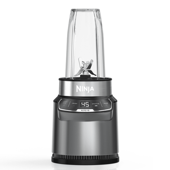 NINJA NUTRI-BLENDER PRO WITH AUTO IQ 1000 WATTS PERSONAL BLENDER BN400 - SILVER
