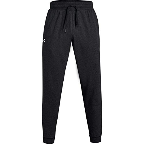 1317455 UNDER ARMOUR MEN'S UA HUSTLE FLEECE JOGGERS MEN L BLACK New
