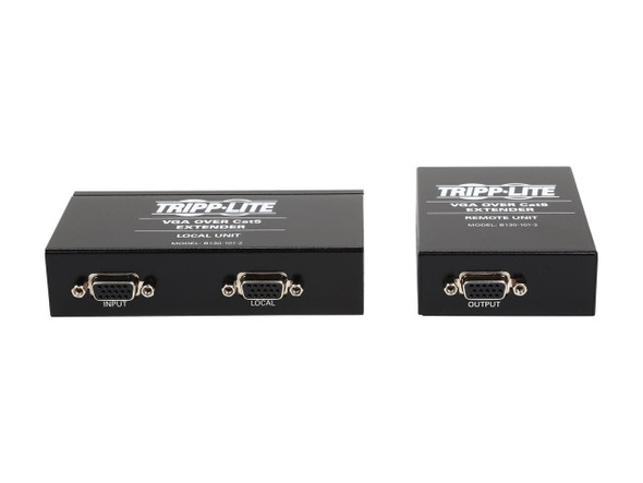 Tripp Lite VGA over Cat5 Extender Kit (Transmitter + Receiver) B130-101-2